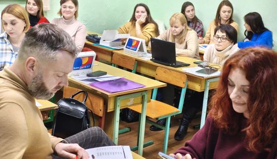 The research team gears up for data collection in Ukraine