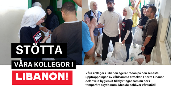 War Child Sweden_LIBANON_INSAMLING