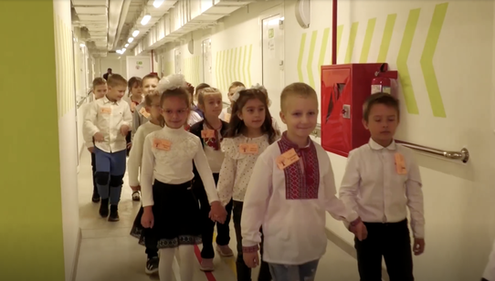 Ukraine_school in bunker_Reuters