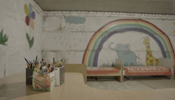 War-Child_Oekraïne_Veilige-Plek_ Denys_schuilkelder-tekenen_231022