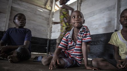 Samuel refugee in DR Congo - War Child programmes
