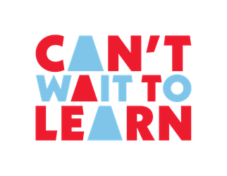 Logo of War Child's Can't Wait to Learn program