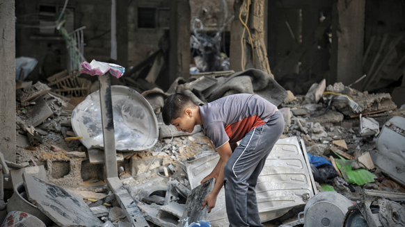 War Child in Gaza_oPt_Children fall victim of the conflict_OCHA - Mohammad Libed_210519