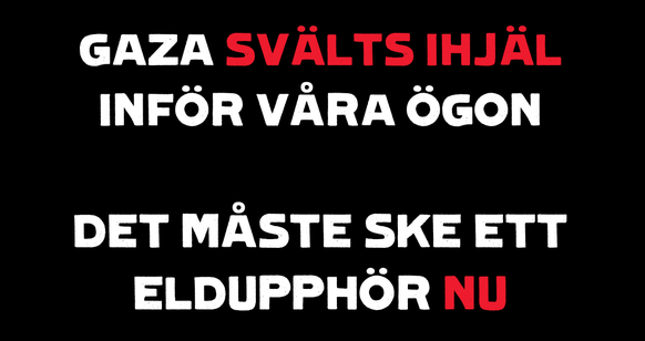 Gaza starvation statement 23 July