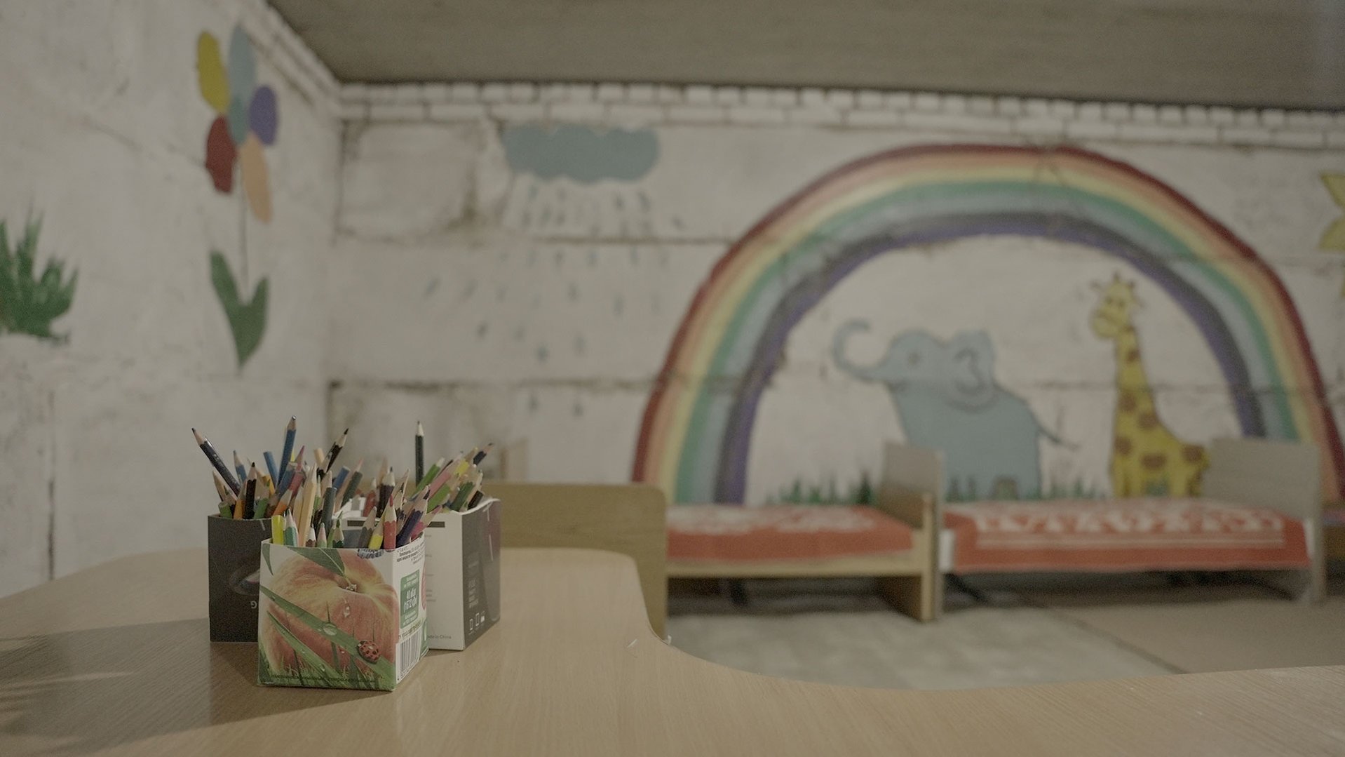 War-Child_Oekraïne_Veilige-Plek_ Denys_schuilkelder-tekenen_231022