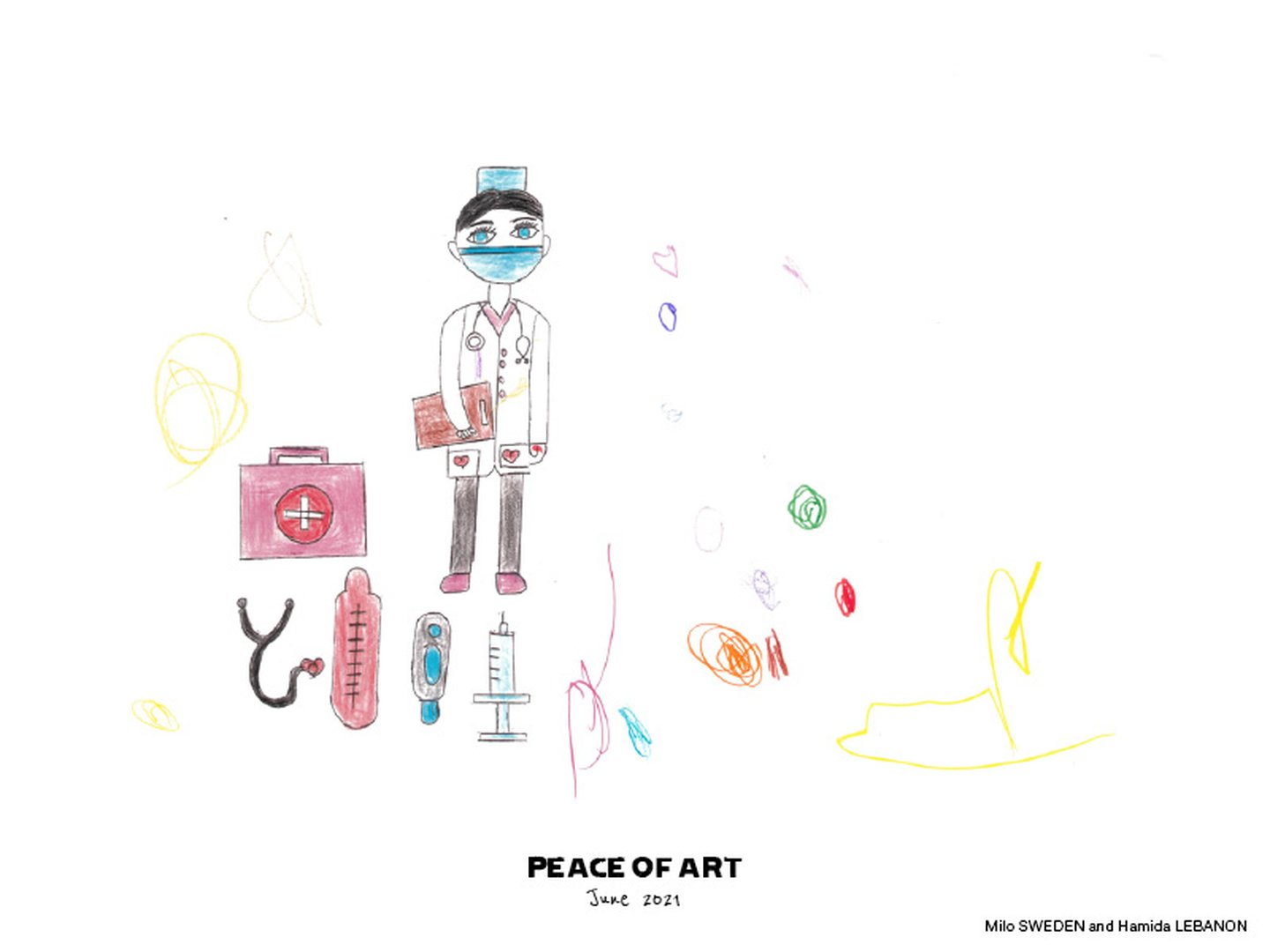 Peace of Art drawing