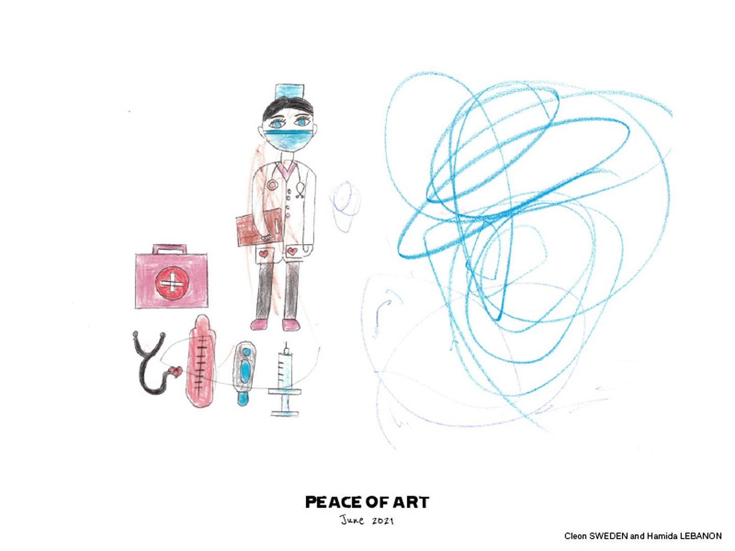 Peace of Art drawing