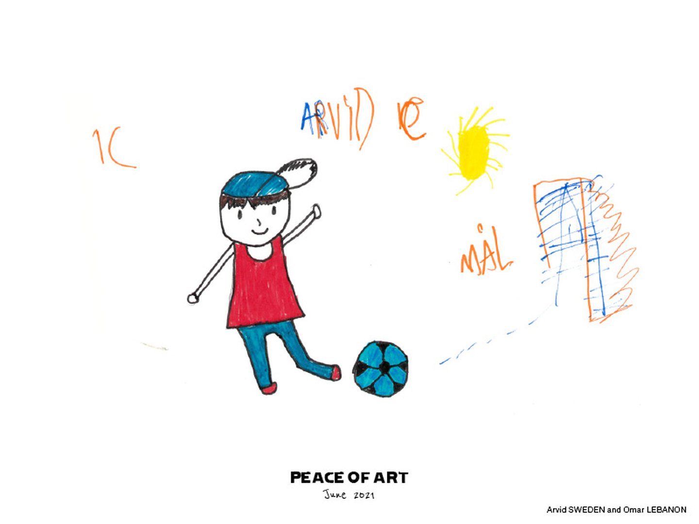 Peace of Art drawing