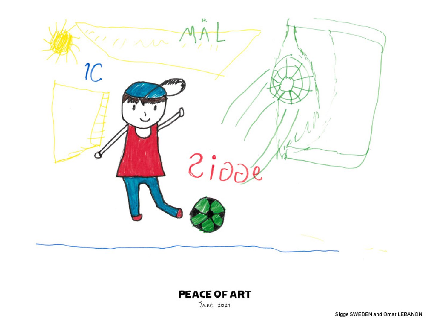 Peace of Art drawing