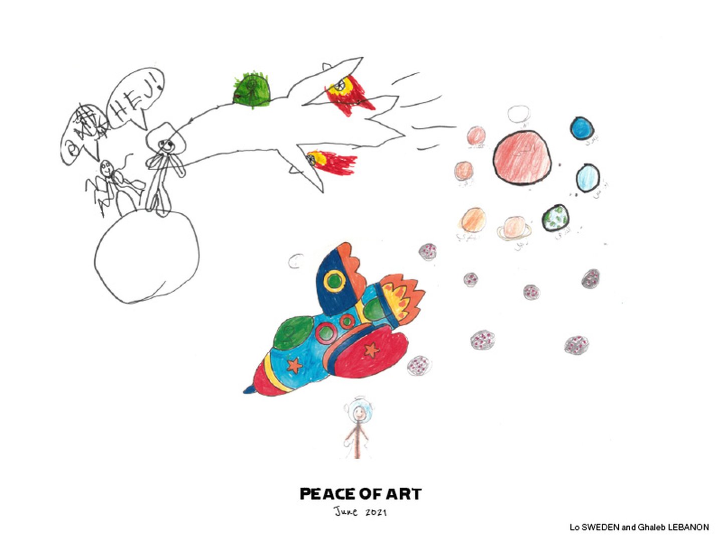 Peace of Art drawing