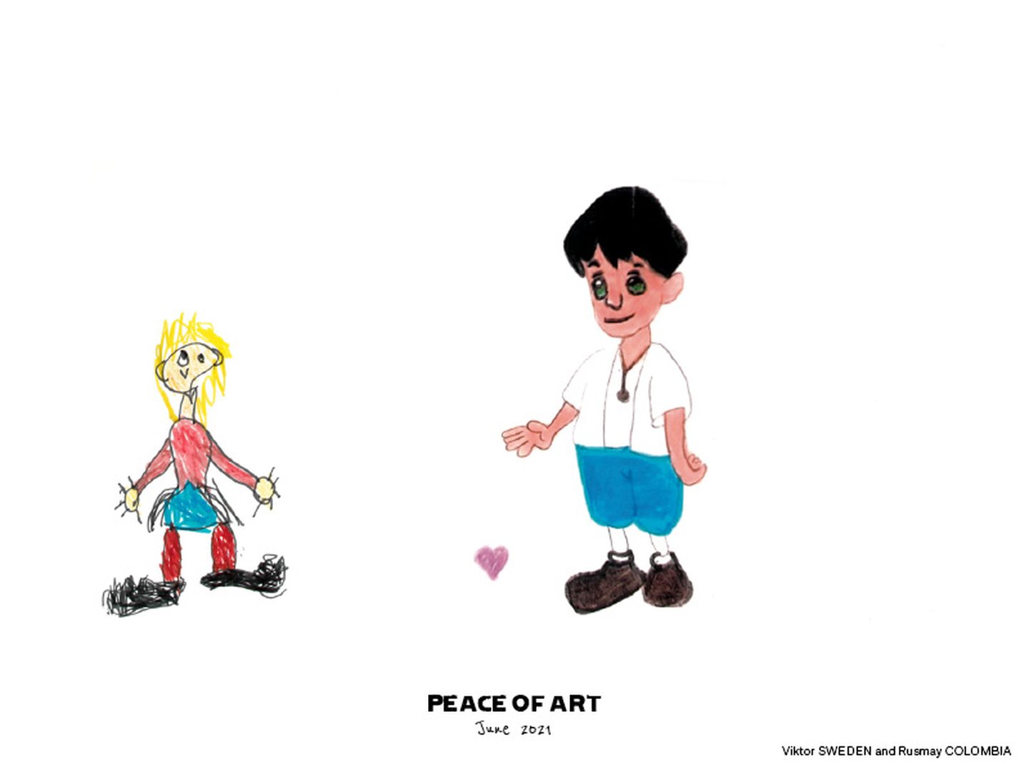 Peace of Art drawing