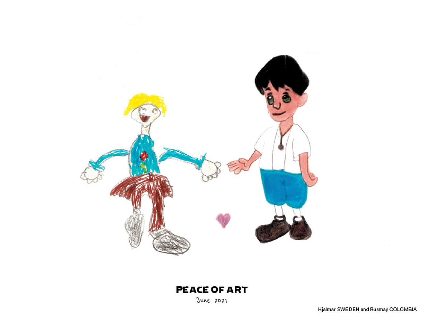 Peace of Art drawing