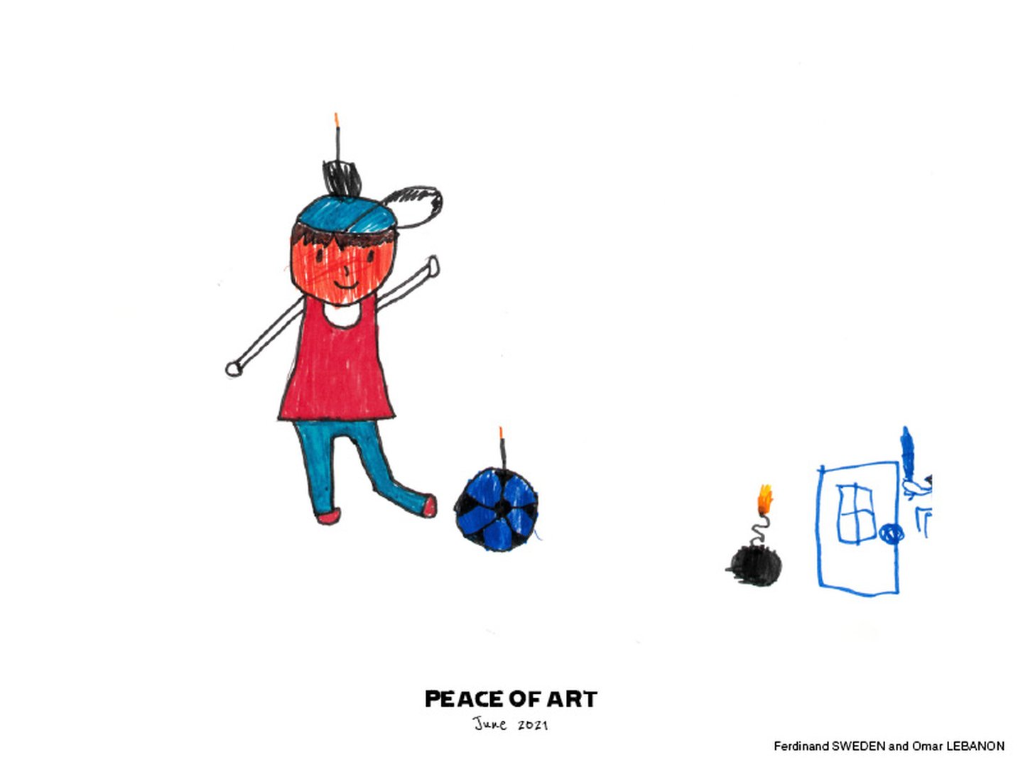 Peace of Art drawing