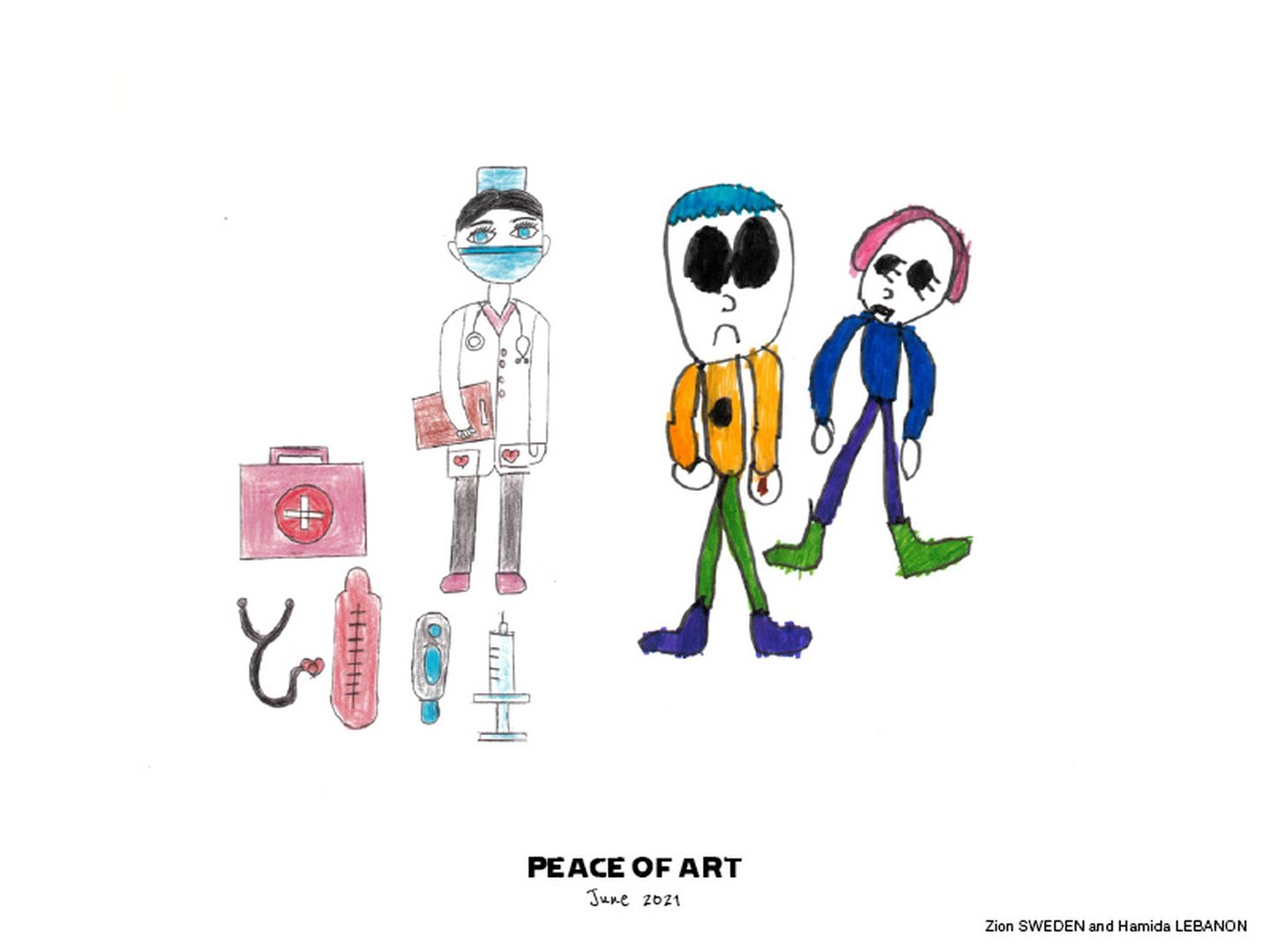 Peace of Art drawing